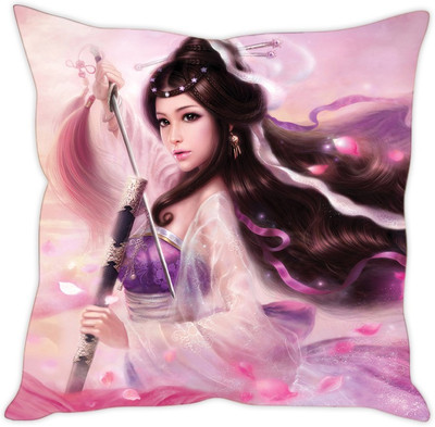 

Sleep Nature's Abstract Cushions Cover(30.63 cm*30.63 cm, Multicolor)
