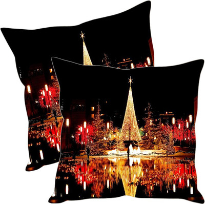 

Sleep Nature's Printed Cushions Cover(Pack of 2, 30.63 cm*30.63 cm, Multicolor)