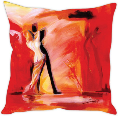 

Sleep Nature's Abstract Cushions Cover(30.63 cm*30.63 cm, Multicolor)