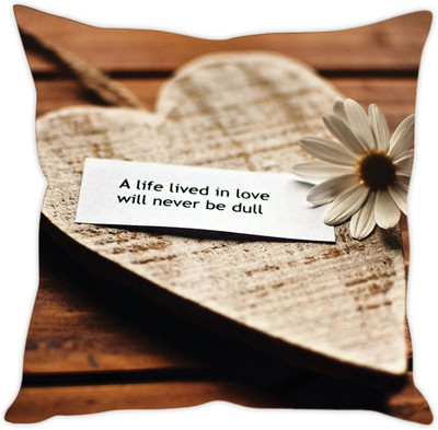 

Sleep Nature's Abstract Cushions Cover(30.63 cm*30.63 cm, Multicolor)