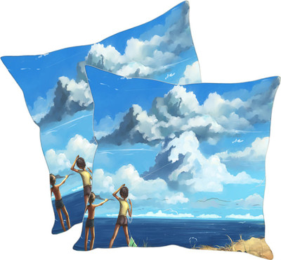 

Sleep Nature's Printed Cushions Cover(Pack of 2, 40.63 cm*40.63 cm, Multicolor)