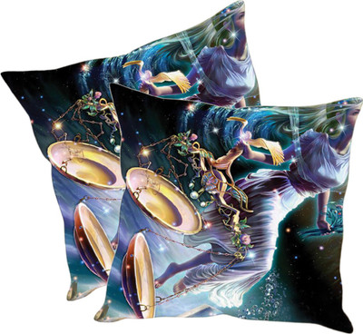 

Sleep Nature's Printed Cushions Cover(Pack of 2, 40.63 cm*40.63 cm, Multicolor)