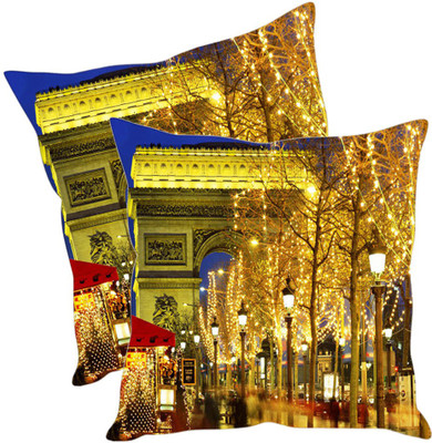 

Sleep Nature's Printed Cushions Cover(Pack of 2, 40.63 cm*40.63 cm, Multicolor)