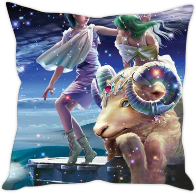 

Sleep Nature's Abstract Cushions Cover(40.63 cm*40.63 cm, Multicolor)