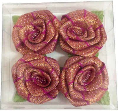 

Funcart BOW004 NA Silk Gift Wrapper(Golden, Pink)