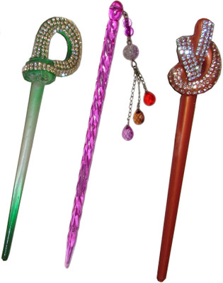 

Yashasvi Juda Stick Hair Accessory Set(Multicolor)