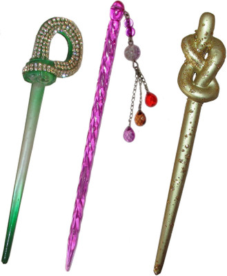 

Yashasvi Juda Stick Hair Accessory Set(Multicolor)