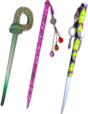 

Sanskruti Juda Stick Hair Accessory Set(Multicolor)