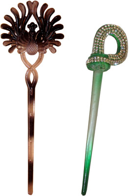 

Yashasvi Juda Stick Hair Accessory Set(Multicolor)