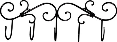 GAC Trend European Style Wrought Iron Solid Wall Hanger / Hanging Organizer Regular Organizer( )