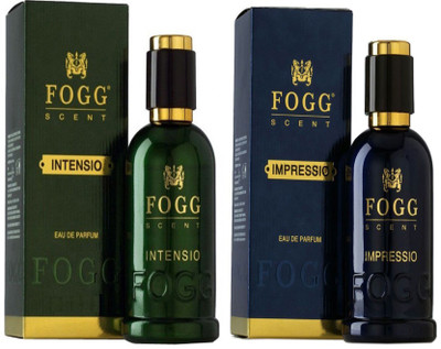 

Fogg COMBO PACK OF FOGG IMPRESSIO PERFUME 90 ML + FOGG INTENSIO PERFUME 90 ML Eau de Parfum - 90 ml(For Men & Women)