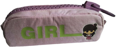 KIDOZ KINGDOM GIRL POUCH BIG ZIP Pouch(Purple)