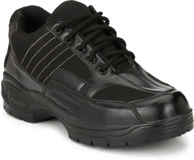 

Kavacha Steel Toe safety Shoe , S21 Hiking & Trekking Shoes For Men(Black