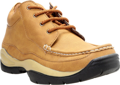 Tomcat Boots For Men(Tan, Cmlblu