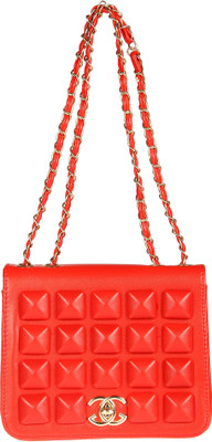 

aaradhya creations Girls Evening/Party Red PU Sling Bag