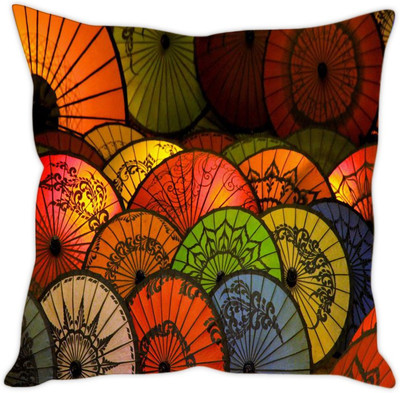 

Sleep Nature's Printed Cushions Cover(30.63 cm*30.63 cm, Multicolor)
