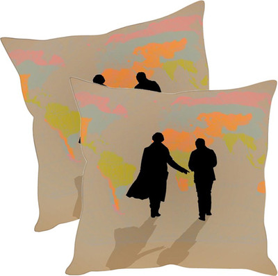 

Sleep Nature's Printed Cushions Cover(Pack of 2, 40.63 cm*40.63 cm, Multicolor)