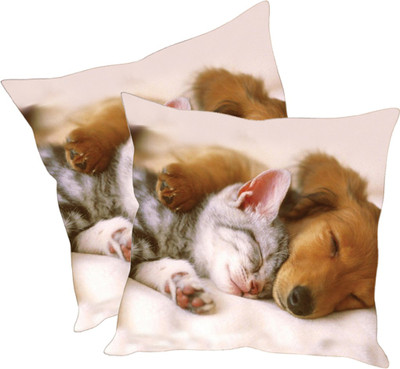 

Sleep Nature's Printed Cushions Cover(Pack of 2, 40.63 cm*40.63 cm, Multicolor)