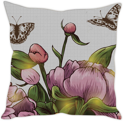 

Sleep Nature's Abstract Cushions Cover(30.63 cm*30.63 cm, Multicolor)
