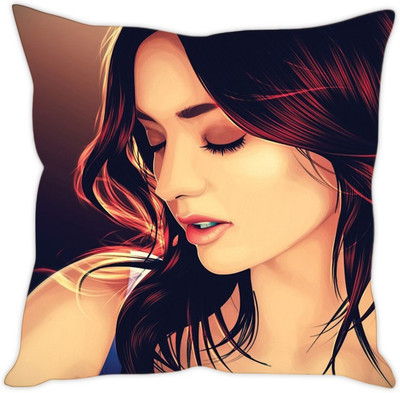

Sleep Nature's Abstract Cushions Cover(30.63 cm*30.63 cm, Multicolor)