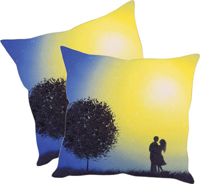 

Sleep Nature's Printed Cushions Cover(Pack of 2, 40.63 cm*40.63 cm, Multicolor)