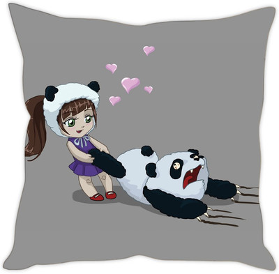 

Sleep Nature's Abstract Cushions Cover(30.63 cm*30.63 cm, Multicolor)