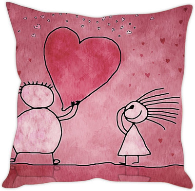 

Sleep Nature's Abstract Cushions Cover(30.63 cm*30.63 cm, Multicolor)
