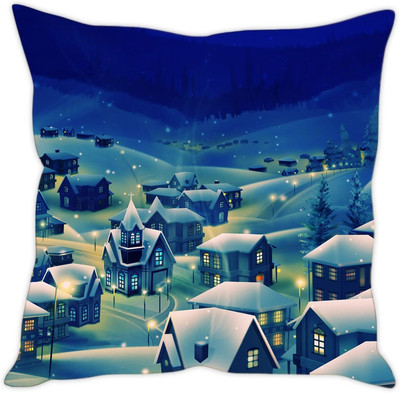 

Sleep Nature's Abstract Cushions Cover(30.63 cm*30.63 cm, Multicolor)