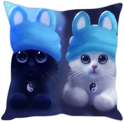 

Sleep Nature's Abstract Cushions Cover(30.63 cm*30.63 cm, Multicolor)