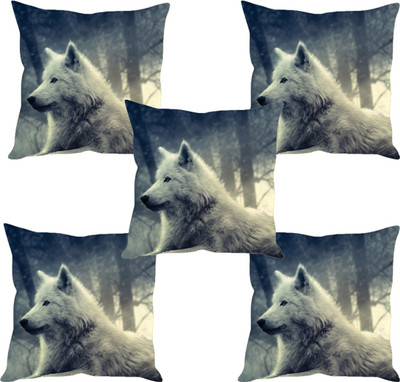 

Sleep Nature's Abstract Cushions Cover(Pack of 5, 30.63 cm*30.63 cm, Multicolor)