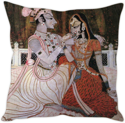 

Sleep Nature's Abstract Cushions Cover(30.63 cm*30.63 cm, Multicolor)