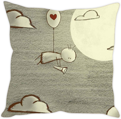 

Sleep Nature's Abstract Cushions Cover(30.63 cm*30.63 cm, Multicolor)