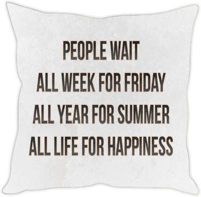 

Sleep Nature's Abstract Cushions Cover(40.63 cm*40.63 cm, Multicolor)