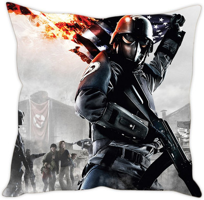

Sleep Nature's Abstract Cushions Cover(30.63 cm*30.63 cm, Multicolor)
