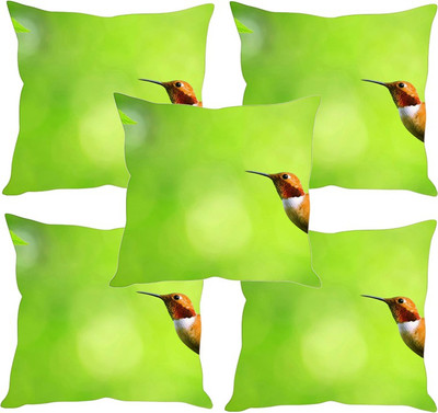 

Sleep Nature's Printed Cushions Cover(Pack of 5, 40.63 cm*40.63 cm, Multicolor)