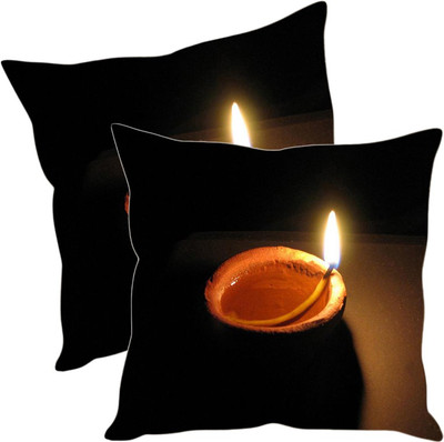 

Sleep Nature's Printed Cushions Cover(Pack of 2, 30.63 cm*30.63 cm, Multicolor)