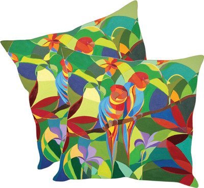 

Sleep Nature's Printed Cushions Cover(Pack of 2, 40.63 cm*40.63 cm, Multicolor)