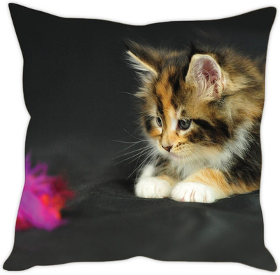 

Sleep Nature's Abstract Cushions Cover(40.63 cm*40.63 cm, Multicolor)