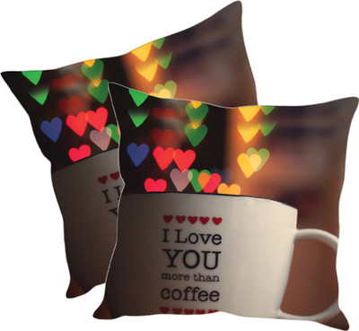 

Sleep Nature's Printed Cushions Cover(Pack of 2, 30.63 cm*30.63 cm, Multicolor)