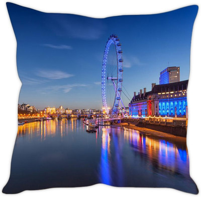 

Sleep Nature's Printed Cushions Cover(40.63 cm*40.63 cm, Multicolor)