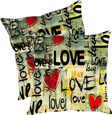 

Sleep Nature's Printed Cushions Cover(Pack of 2, 40.63 cm*40.63 cm, Multicolor)