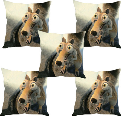 

Sleep Nature's Abstract Cushions Cover(Pack of 5, 30.63 cm*30.63 cm, Multicolor)