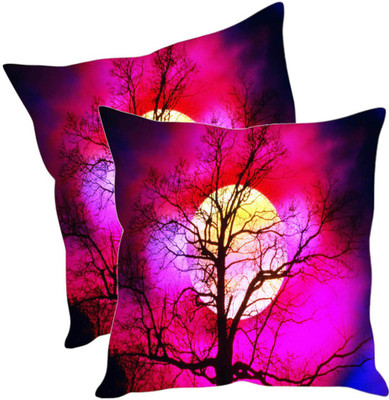 

Sleep Nature's Printed Cushions Cover(Pack of 2, 30.63 cm*30.63 cm, Multicolor)