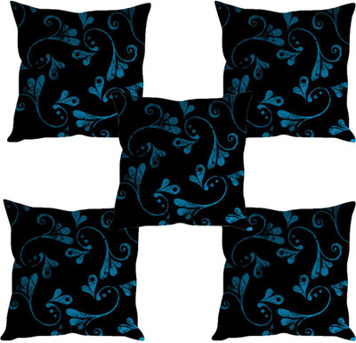 

Sleep Nature's Abstract Cushions Cover(Pack of 5, 30.63 cm*30.63 cm, Multicolor)