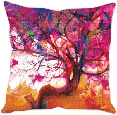 

Sleep Nature's Abstract Cushions Cover(30.63 cm*30.63 cm, Multicolor)