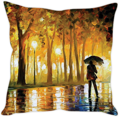 

Sleep Nature's Abstract Cushions Cover(40.63 cm*40.63 cm, Multicolor)