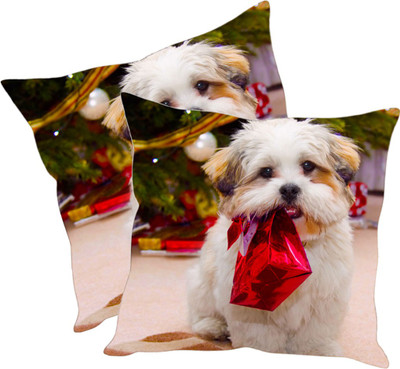 

Sleep Nature's Printed Cushions Cover(Pack of 2, 30.63 cm*30.63 cm, Multicolor)