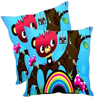

Sleep Nature's Printed Cushions Cover(Pack of 2, 40.63 cm*40.63 cm, Multicolor)