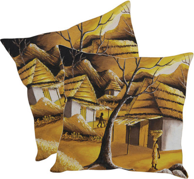 

Sleep Nature's Printed Cushions Cover(Pack of 2, 40.63 cm*40.63 cm, Multicolor)