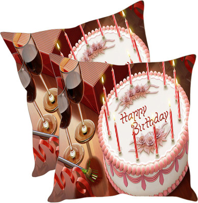 

Sleep Nature's Printed Cushions Cover(Pack of 2, 40.63 cm*40.63 cm, Multicolor)